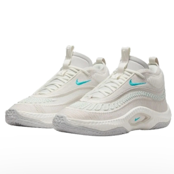 Nike Shoes - NEW Nike Cosmic Unity 3 White And Blue Basketball Shoe- Womens 8 | Mens 6